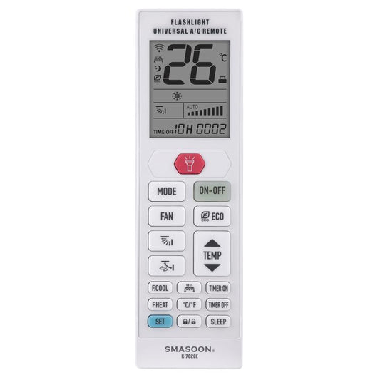 SMASOON K-7028E Universal Air Conditioner Remote Control