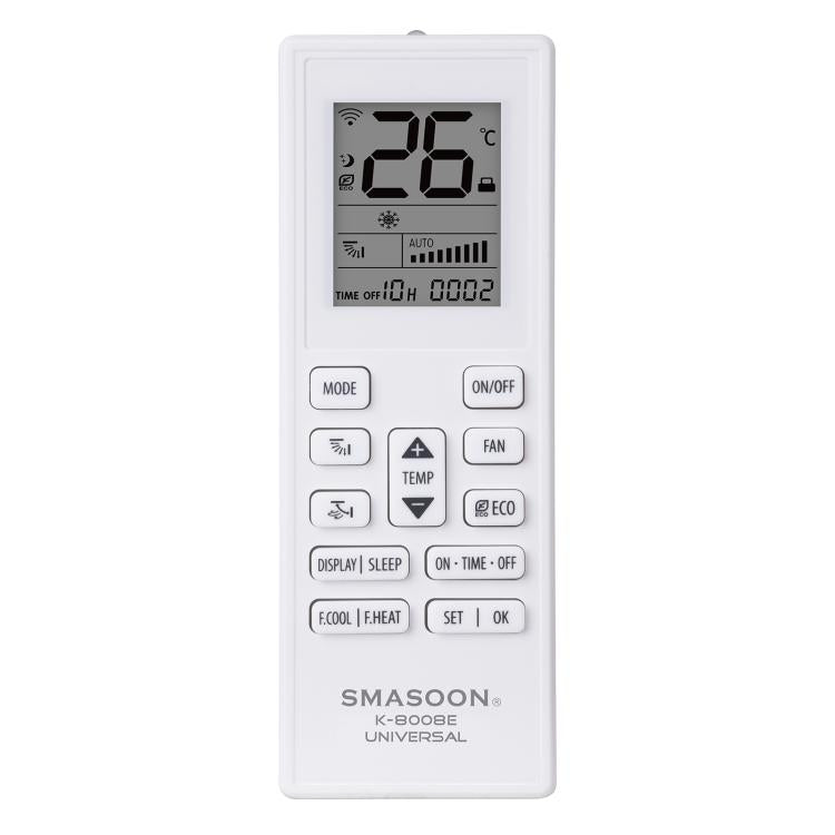 SMASOON K-8008E Universal Air Conditioner Remote Control