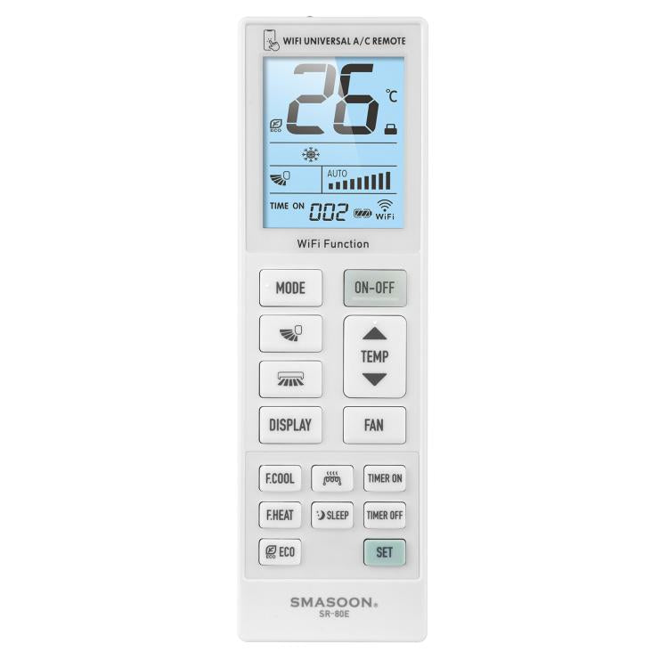 SMASOON SR-80E WiFi Universal Air Conditioner Remote Control