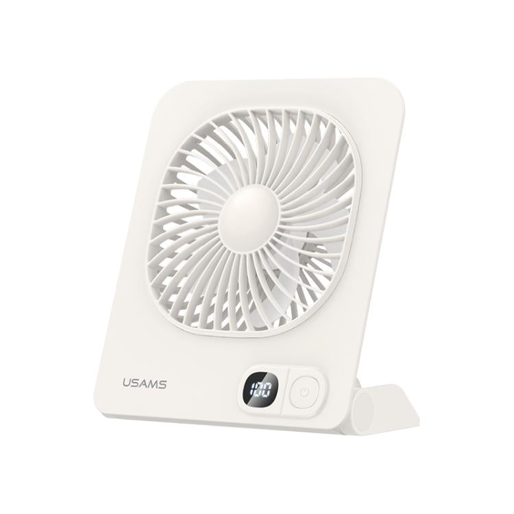 USAMS ZB363 Slim Magnetic Desktop Digital Display Fan