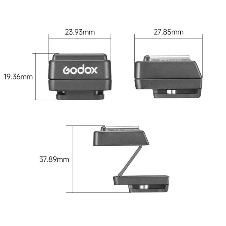 Godox FS-R Single Contact Folding Hot Shoe Riser, FS-R