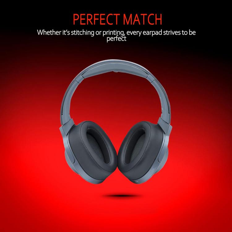 XDcase 1 Pair Protein Leather Headset Replacement Ear Pads with Prying Tool, For Sony MDR-100ABN / WH-H900N