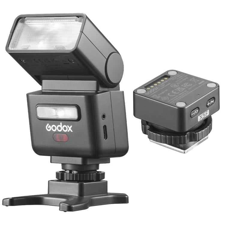 Godox iT32 iFlash Camera Flash & X5 TTL Wireless Flash Trigger, For Canon, For Nikon, For Sony, For FUJIFILM, For Olympus / Panasonic, For Leica