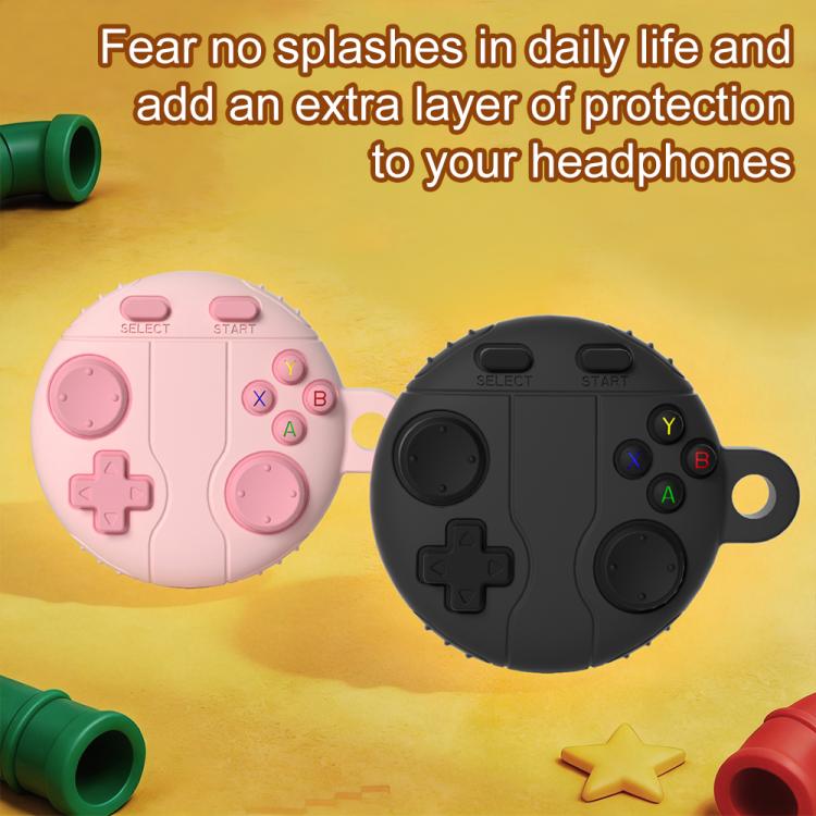 XDcase Game Console Style Silicone Protective Case with Key Ring, For AirTag 2nd Gen / 1st Gen