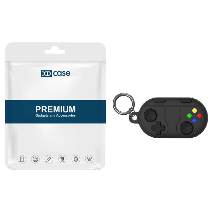 XDcase Game Console Style Silicone Protective Case with Key Ring, For Samsung Galaxy SmartTag2