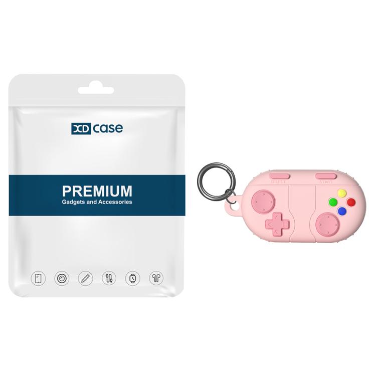 XDcase Game Console Style Silicone Protective Case with Key Ring, For Samsung Galaxy SmartTag2