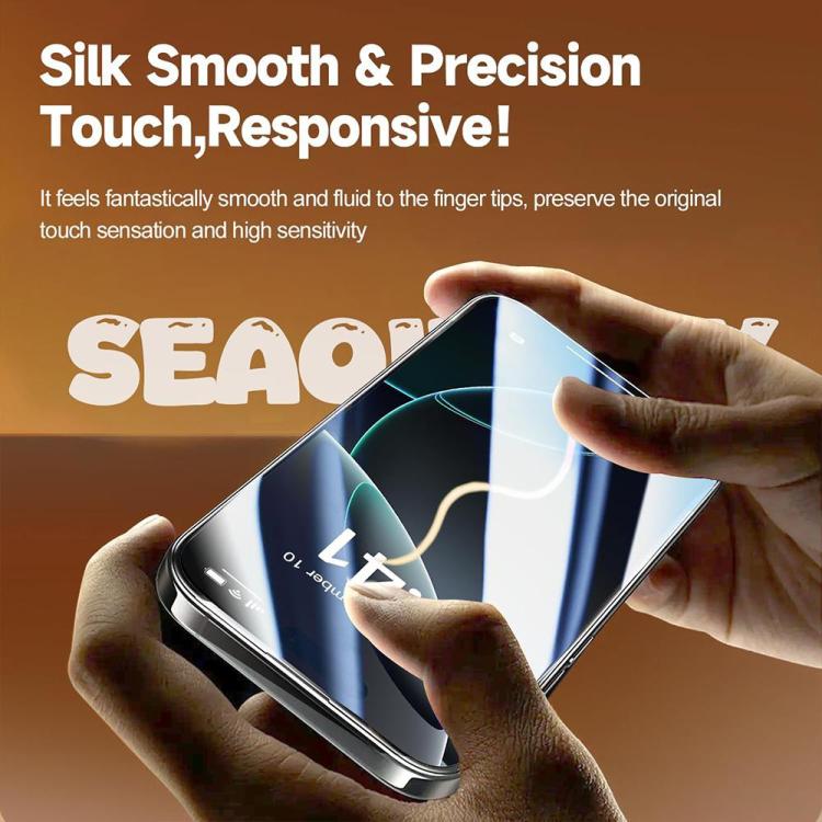 XDcase 2 Pairs HD Tempered Glass Screen Protector + Silkscreen Lens Protector, For iPhone 17 Pro Max, For iPhone 17 Pro, For iPhone 17, For iPhone Air
