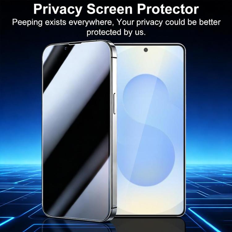 XDcase 2 Pairs Anti-Peep Tempered Glass Screen Protector + Transparent Lens Protector, For Galaxy S26+ 5G, For Galaxy S26 Ultra 5G, For Galaxy S26 5G