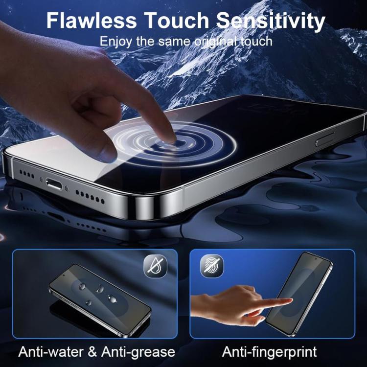 XDcase 2 Pairs Anti-Peep Tempered Glass Screen Protector + Transparent Lens Protector, For Galaxy S26+ 5G, For Galaxy S26 Ultra 5G, For Galaxy S26 5G