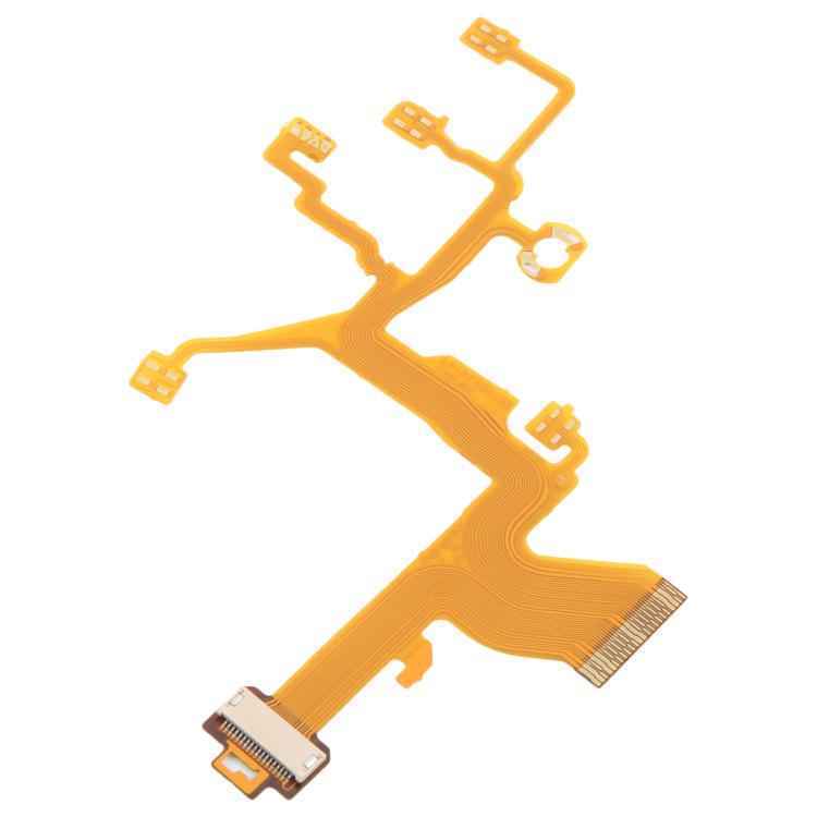 Camera Lens Mount Flex Cable with Socket, For Sony DSC-W130, For Sony DSC-W220, For Sony DSC-W120, For Sony DSC-W230