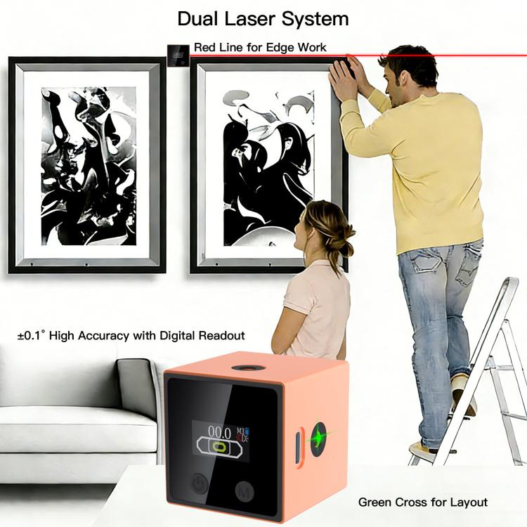 LT10 Multifunctional Mini Smart Laser Level & Digital Angle Finder
