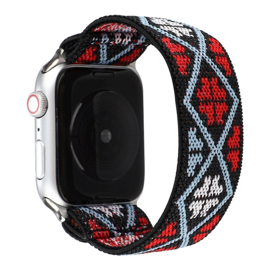 Nylon Replacement Strap Watchband, For Apple Watch Series 7  41mm / & 6 & SE & 5 & 4 40mm, For Apple Watch Series  7  45mm / & 6 & SE & 5 & 4 44mm