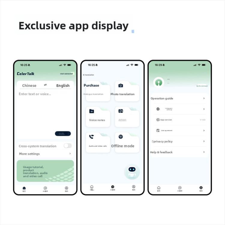 P59 AI Smart Translator Supports Photo Call Translation