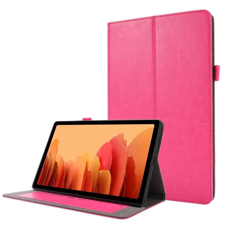 Crazy Horse Texture Horizontal Flip Leather Case with 2-folding Holder & Card Slot, For Samsung Galaxy Tab A7 (2020), For Samsung Galaxy Tab S8 / Galaxy Tab S7 / SM-870