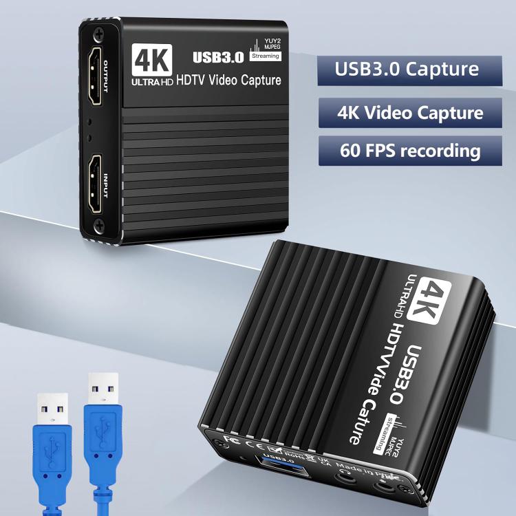 NK-H41 USB 3.0 HDMI 4Kp30 HD Video Capture Card Device, NK-H41