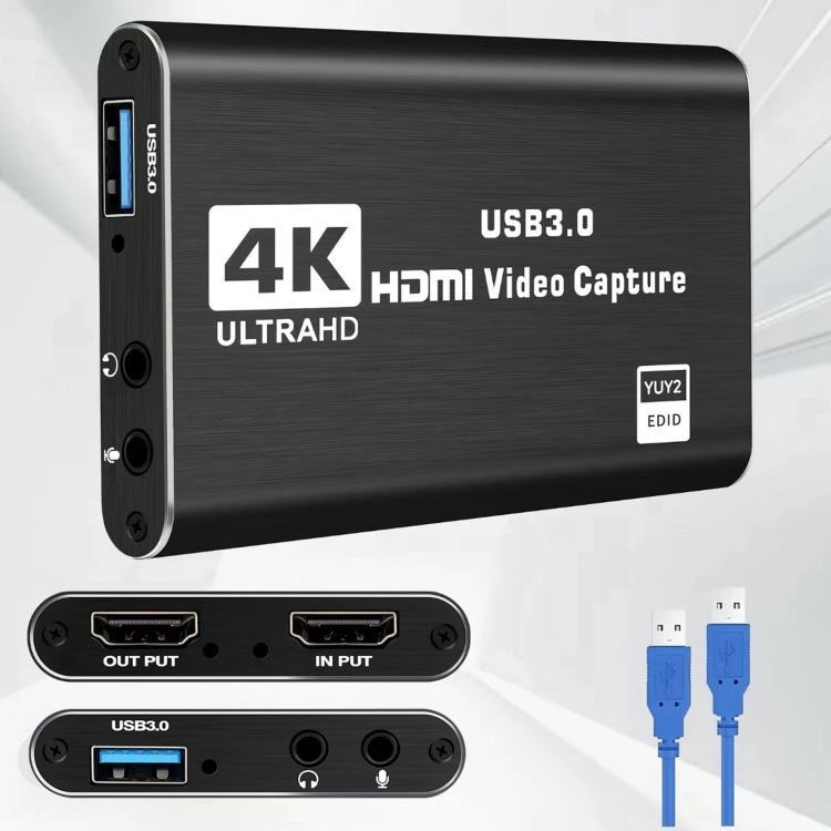 NK-S41 USB 3.0 HDMI 4Kp30 HD Video Capture Card Device, NK-S41