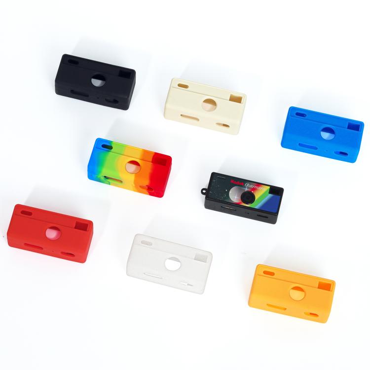 Soft Silicone Camera Protective Case, For Kodak Charmera 1987 /  Keychain