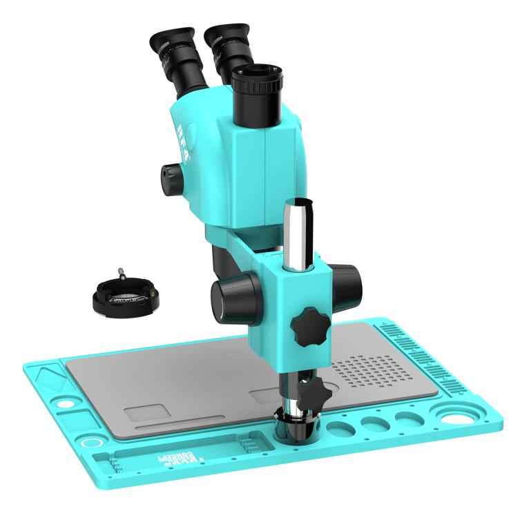 RF4 RF-6565TVD2 6.5X-65X Synchronous Zoom Trinocular Stereo Microscope with Aluminum Alloy Base, RF-6565TVD2