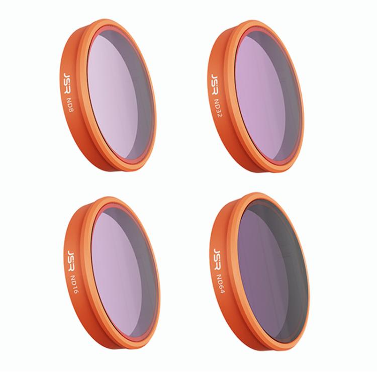 For DJI Osmo Action 6 JSR KO Series Camera Lens Filter, UV, CPL, ND8, ND16, ND32, ND64, ND8PL, ND16PL, ND32PL, ND64PL, STAR, NIGHT, Black Mist 1/4, 3 in 1 UV ND8/16, 4 in 1 ND8-64, 4 in 1 CPL ND8/16/32, 4 in 1 Black Mist CPL ND, 4 in 1 Macro CPL ND    ...