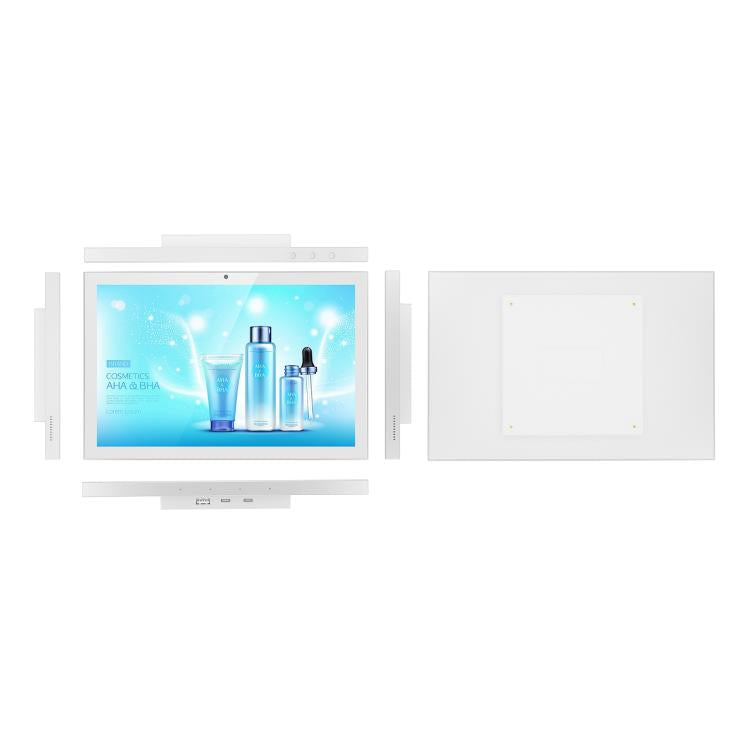KJ101T 10.1 inch Display Advertising Machine with Camera, 4GB+64GB, Android 14 RK3576S Octa Core, BT, WiFi, OTG, US Plug, EU Plug, UK Plug