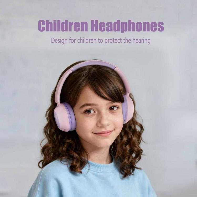 BT08C Bluetooth Wireless Full-Cover Headphone for Children