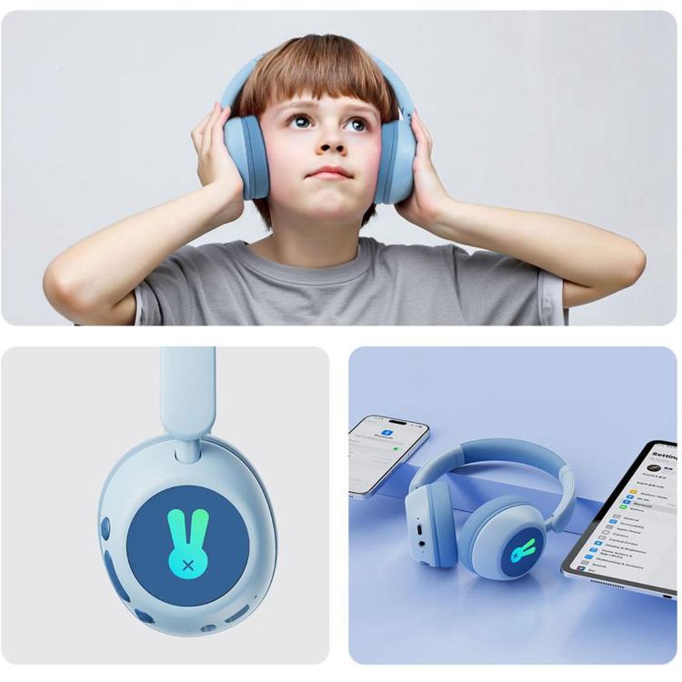 BT08C Bluetooth Wireless Full-Cover Headphone for Children