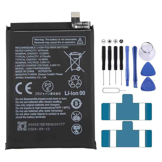 For ZTE Axon 30 A2022 / Axon 30 5G 4176mAh Li3941T44P8H825850 Battery