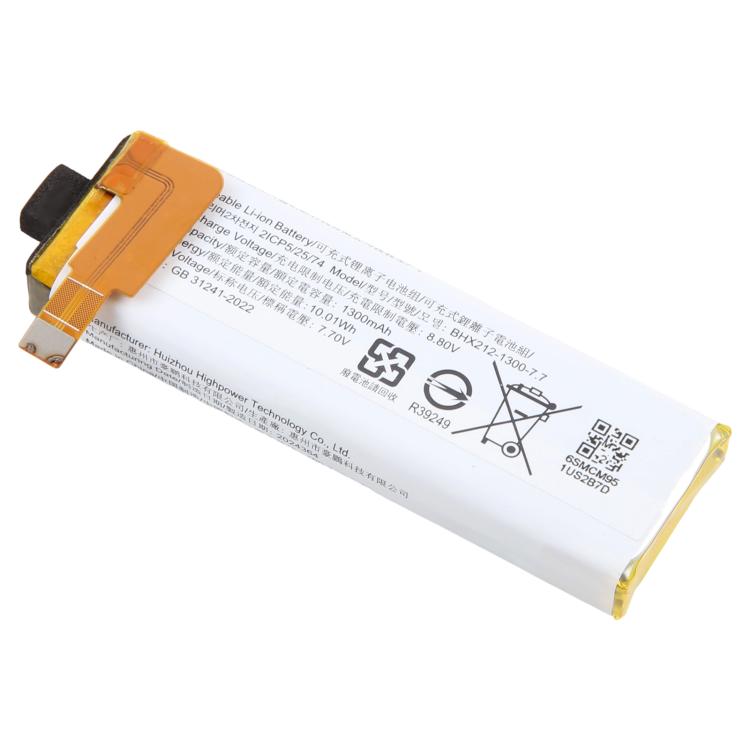 Battery, For DJI Osmo Pocket 3 1300mAh BHX212-1300-7.7, For DJI Action 2 650mAh 7.7V BCX103, For DJI Osmo Pocket 1/2 HB3-875mAh-7.7V OT110/OT-210