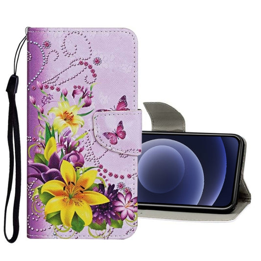 Colored Drawing Pattern Horizontal Flip Leather Case with Holder & Card Slots & Wallet, For iPhone 12 mini, For iPhone 12 / 12 Pro, For iPhone 12 Pro Max