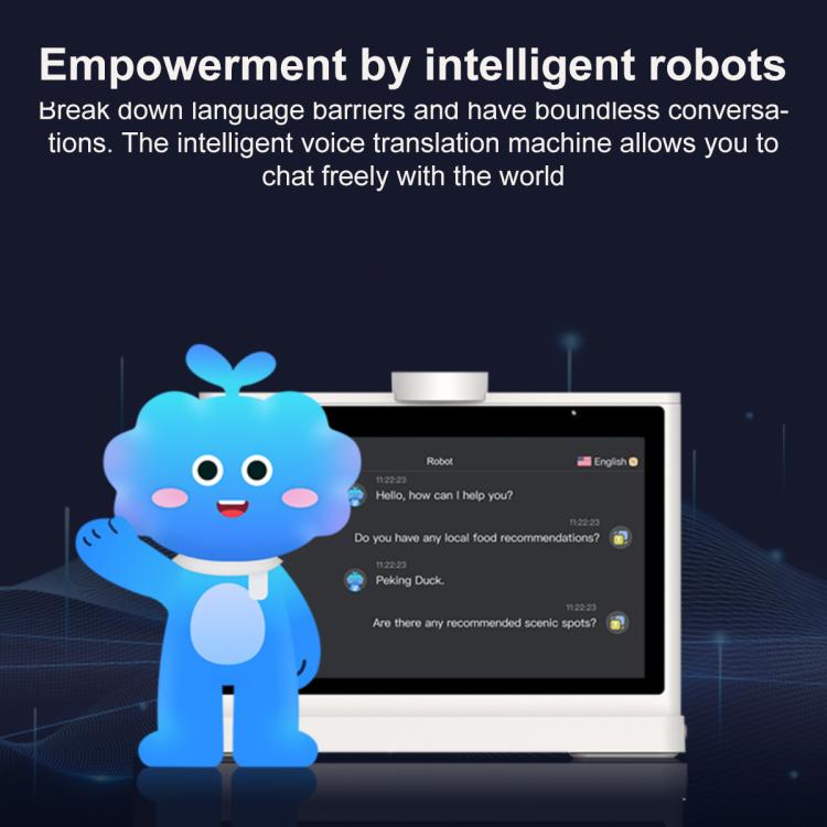 T10 Desktop 10-inch Dual-Screen AI Smart Translator