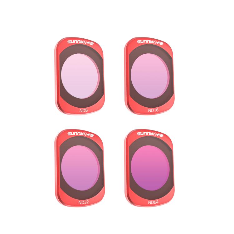 For DJI OSMO Pocket 3 Sunnylife Camera Lens Magnetic Metal Filter, MCUV, CPL, ND8, ND16, ND32, ND64, Black Mist 1/4, 3 in 1 Shadow Filter Set, 3 in 1 Portrait Filter Set, 3 in 1 CPL ND8/16, 3 in 1 Protective Filter Set, 4 in 1 ND8/16/32/64             ...