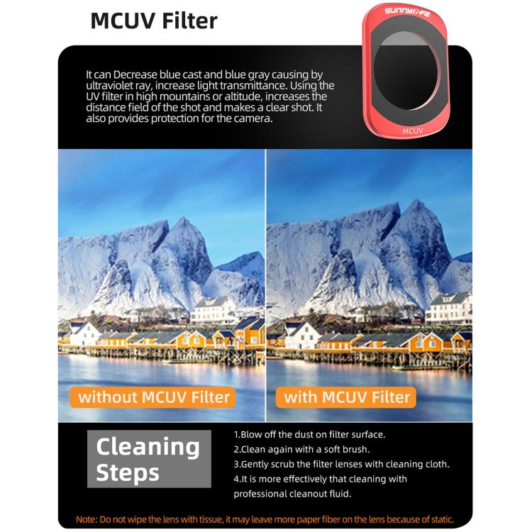 For DJI OSMO Pocket 3 Sunnylife Camera Lens Magnetic Metal Filter, MCUV, CPL, ND8, ND16, ND32, ND64, Black Mist 1/4, 3 in 1 Shadow Filter Set, 3 in 1 Portrait Filter Set, 3 in 1 CPL ND8/16, 3 in 1 Protective Filter Set, 4 in 1 ND8/16/32/64             ...