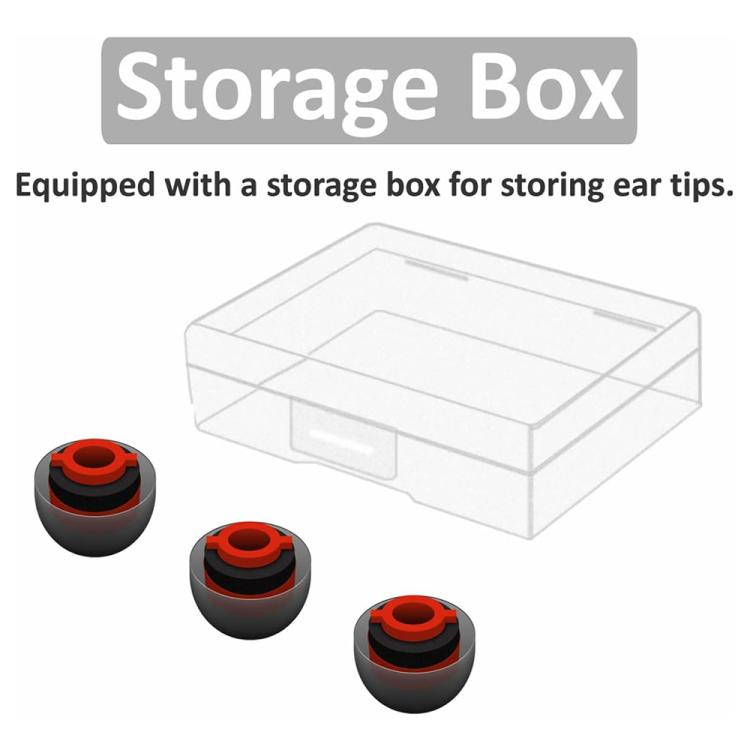 XDcase 4pcs  / Set Replacement Silicone Ear Tips Kit, S/M/M/L Size, 4PCS S/M/M/L Size