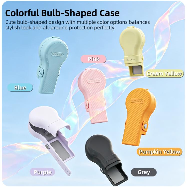 Sunnylife Colorful Bulb-Shaped Gimbal Cover Camera Protector Screen Protective Shell, For DJI Osmo Pocket 4 / 3