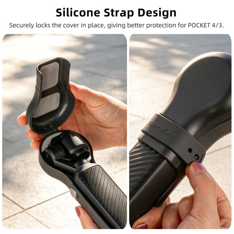 Sunnylife Colorful Bulb-Shaped Gimbal Cover Camera Protector Screen Protective Shell, For DJI Osmo Pocket 4 / 3