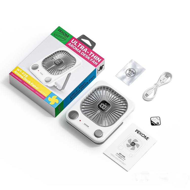 WK WT-F28 Ultra-Thin Aroma Desk Fan
