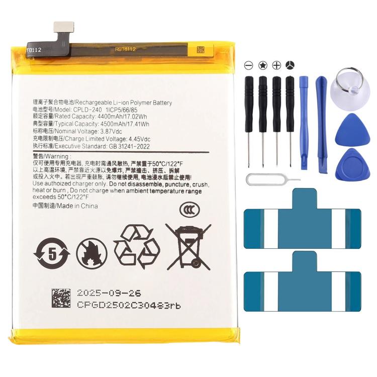 Battery, For Coolpad Cool 20 Pro CP05 4500mAh CPLD-240, For Coolpad 60 Lite CP3AT2 4400mAh CPLD-252