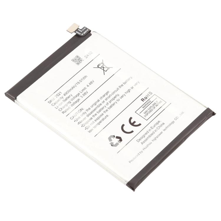 Battery, For SPC Discovery 2 4900mAh 2521