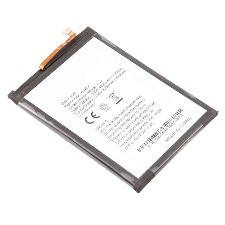 Battery, For Aspera AS9 5000mAh B-AS9