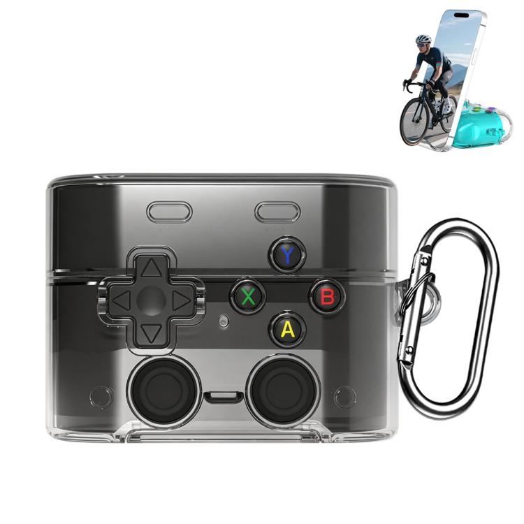 XDcase Transparent Retro Game Console Design Earbuds Case with Holder & Stress Relief Button, For Sony WF-1000XM6