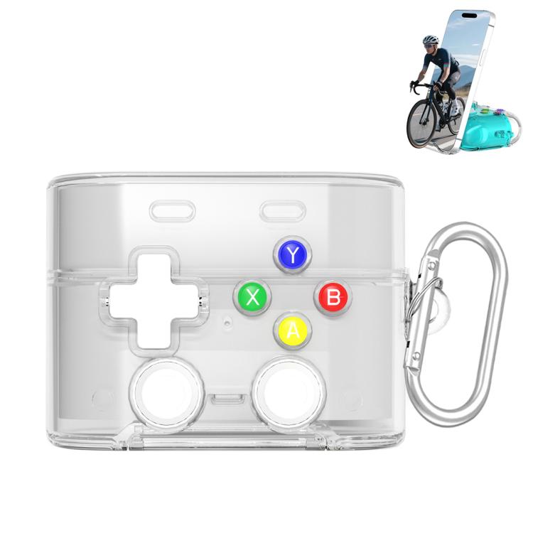 XDcase Transparent Retro Game Console Design Earbuds Case with Holder & Stress Relief Button, For Sony WF-1000XM6
