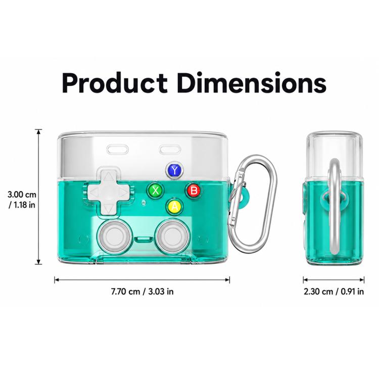 XDcase Transparent Retro Game Console Design Earbuds Case with Holder & Stress Relief Button, For Sony WF-1000XM6