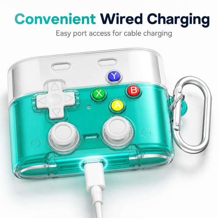 XDcase Transparent Retro Game Console Design Earbuds Case with Holder & Stress Relief Button, For Sony WF-1000XM6