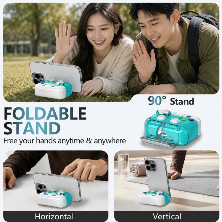 XDcase Transparent Retro Game Console Design Earbuds Case with Holder & Stress Relief Button, For Sony WF-1000XM6