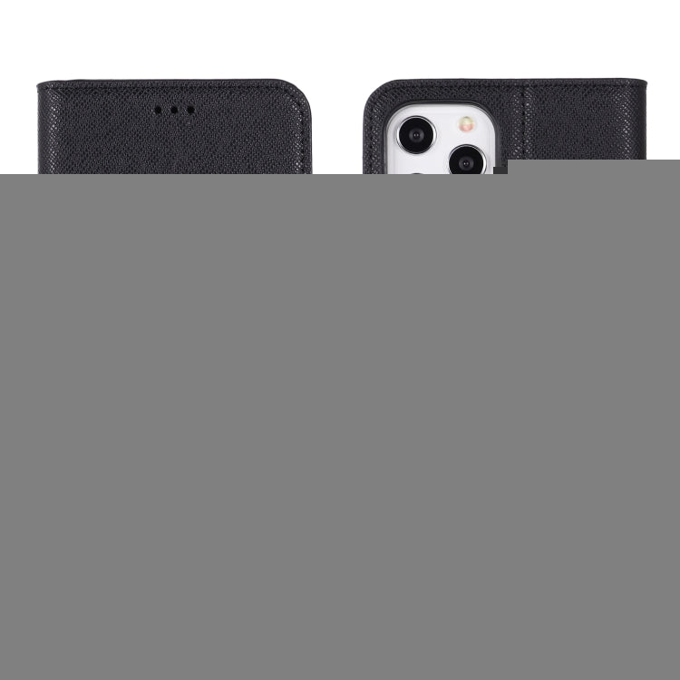 GEBEI Top-grain Leather Horizontal Flip Protective Case with Holder & Card Slots & Wallet & Photo Frame, For iPhone 12 / 12 Pro, For iPhone 12 Pro Max