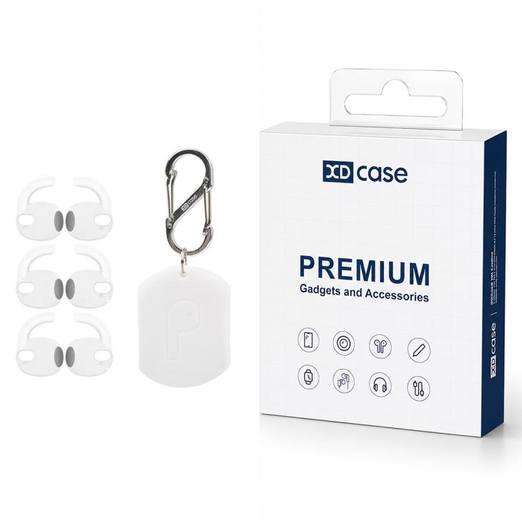 XDcase 3 Pairs Silicone Anti-slip Sports Ear Caps with Storage Case & Carabiner, For Galaxy Buds3 Pro