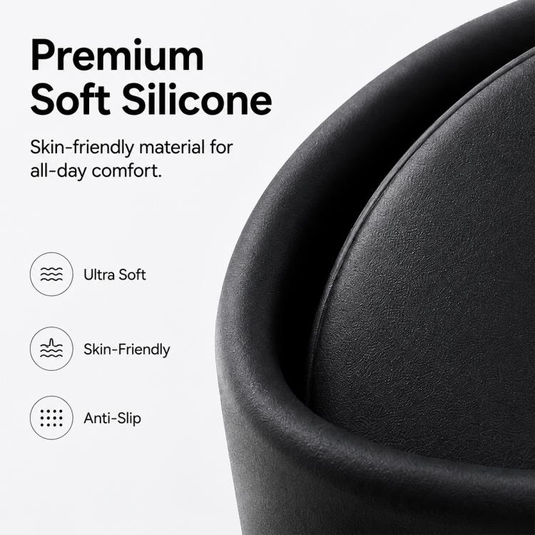 XDcase 3 Pairs Silicone Anti-slip Sports Ear Caps with Storage Case & Carabiner, For Galaxy Buds3 Pro