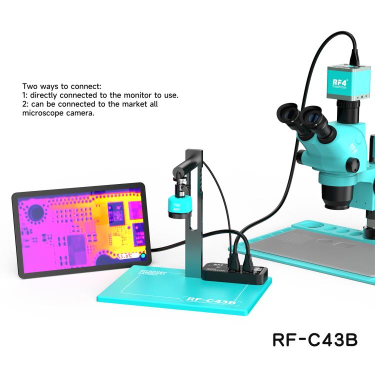RF4 RF-C43B HDMI Output Liftable Thermal Imaging Workstation For Multiple Cameras, RF-C43B