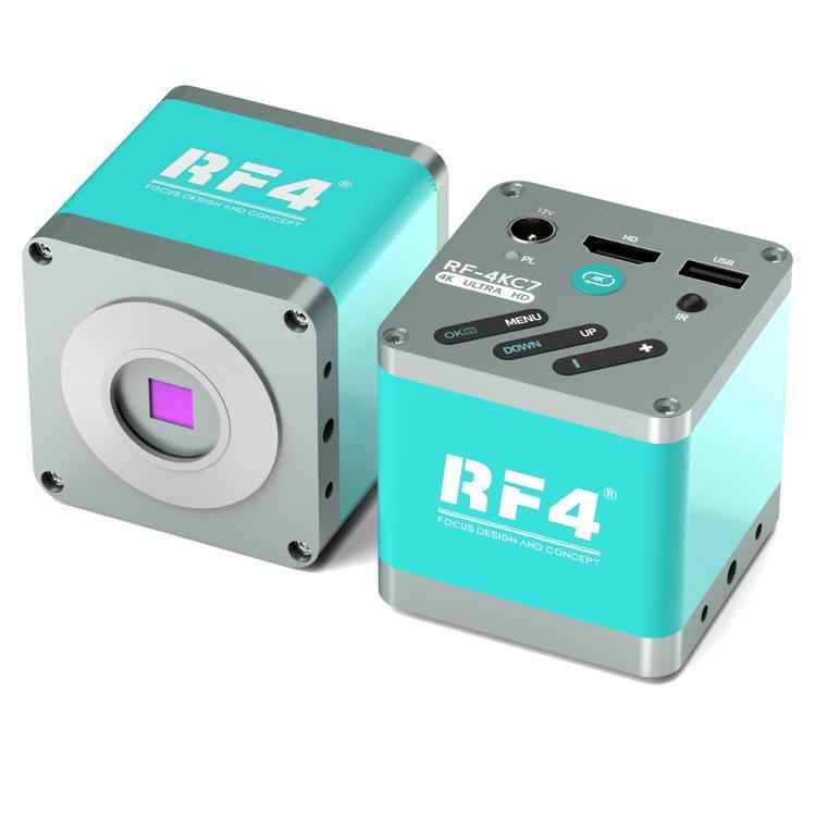 RF4 RF-4KC7 Large-Field 4K HD High-Resolution Adjustable Camera for Trinocular Stereo Microscope, RF-4KC7