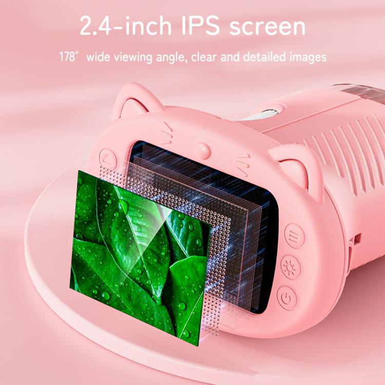 2.4 inch Screen Handheld Children Insect Observation Microscope, 386